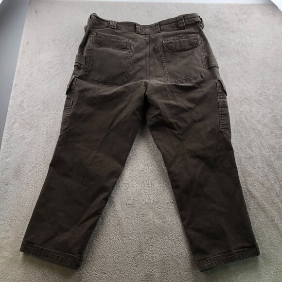 Duluth Trading Co Mens Cargo Pants Size 40x28 Straight Relaxed Fit Brown Classic - Picture 12 of 12
